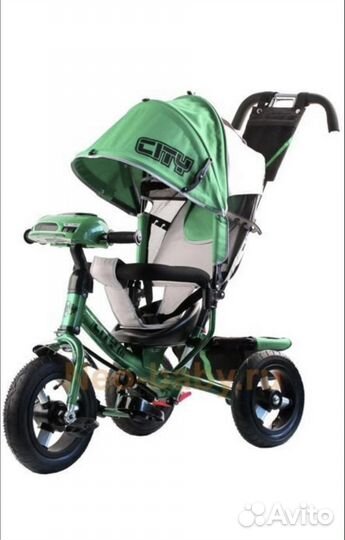 Детский велосипед с ручкой бу