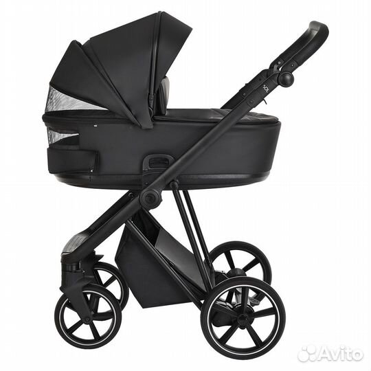 Roan 3в1 Sol Кожа, Black /Black/руч.Черный