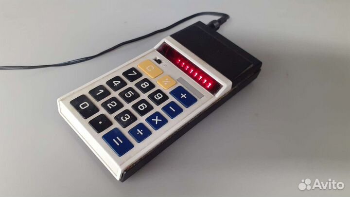 Винтажный калькулятор электроника СССР