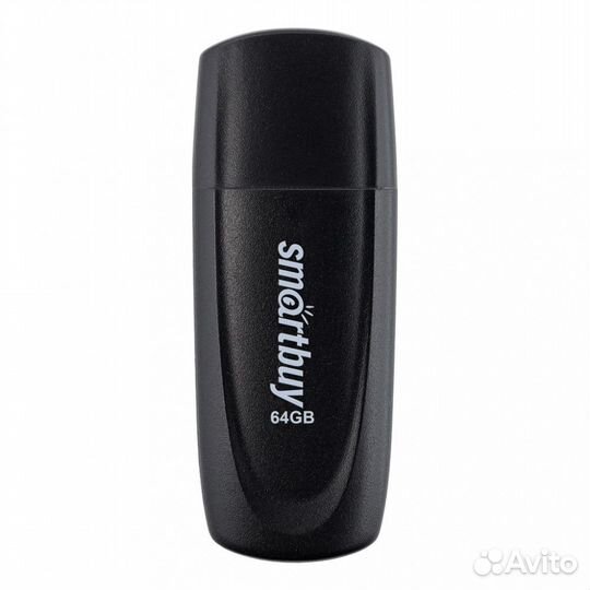 Флешка USB 64GB 2.0 SmartBuy Scout Black