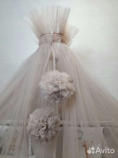 Балдахин в детскую кроватку