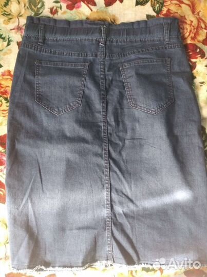 Юбка джинсовая