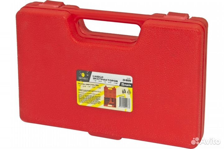 Набор экстракторов резьбы и сверл Эврика ER-86509