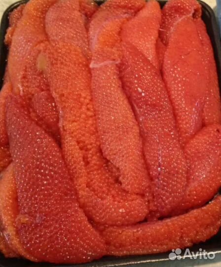 Икра красная (форелевая), ястык