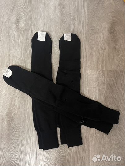 Зимние носки теплые высокие мужские