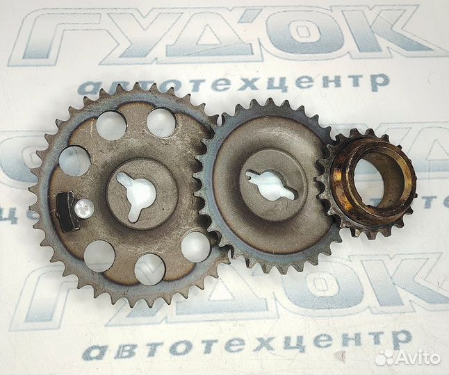 Комплект шестерней грм ваз-2123 под датчик и без д