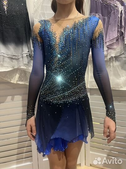 Платье для фигурного катания 130-135