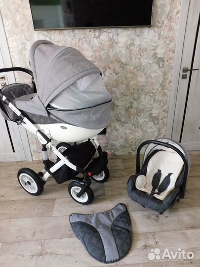 Verdi Faster 3 в 1(серый Лен) Доставка