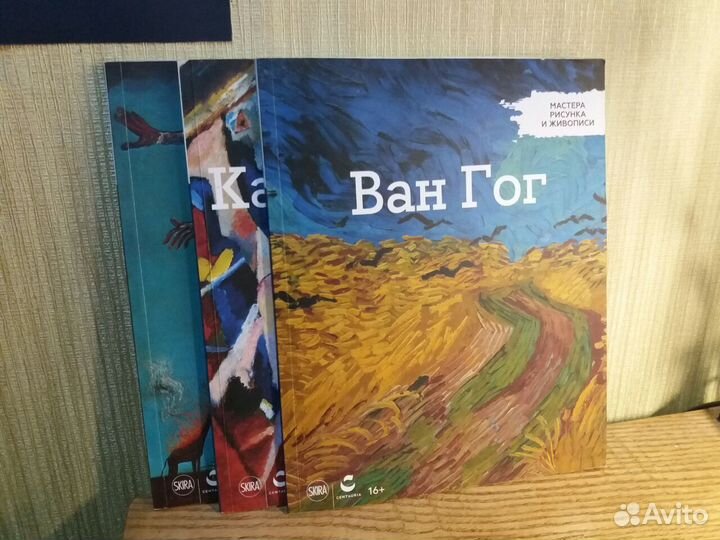 Коллекционное издание книг про художников