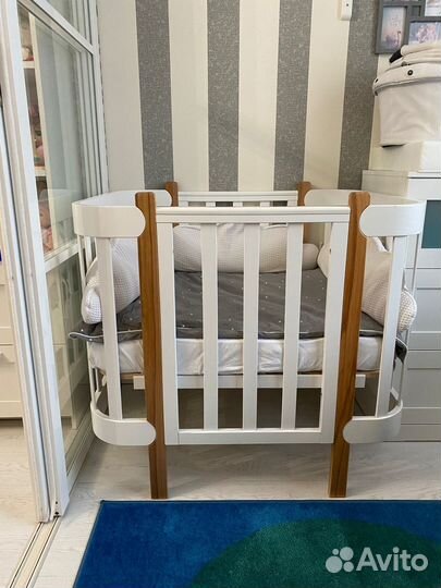 Детская кроватка happy baby mommy lux