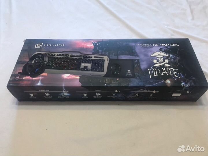 Компьютерная мышка + наушники + коврик