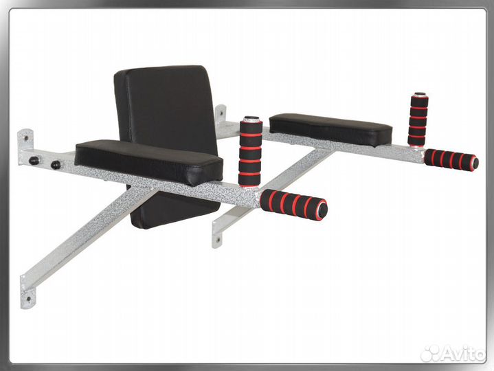 Брусья-пресс настенные Профессиональные цвет белый