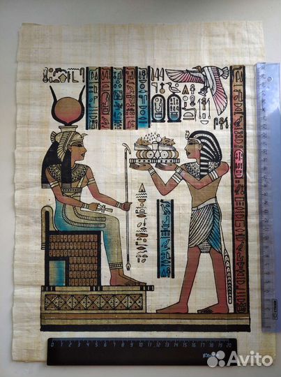 Картины на папирусе