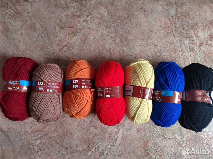 Пряжа нитки для вязания