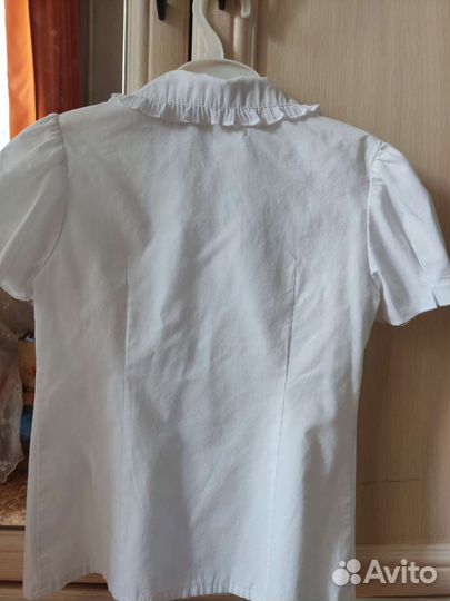 Блуза школьная белая