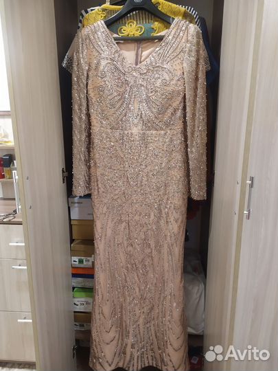 Вечернее платье в пол 50 размеров