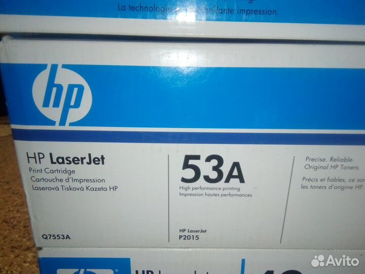 Оригинальные картриджы HP 49a и 53a