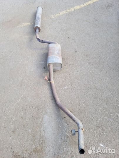 Глушитель на Ford Focus 2 1.8