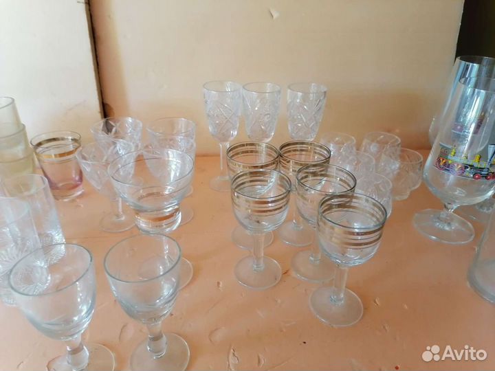 Посуда СССР стекло