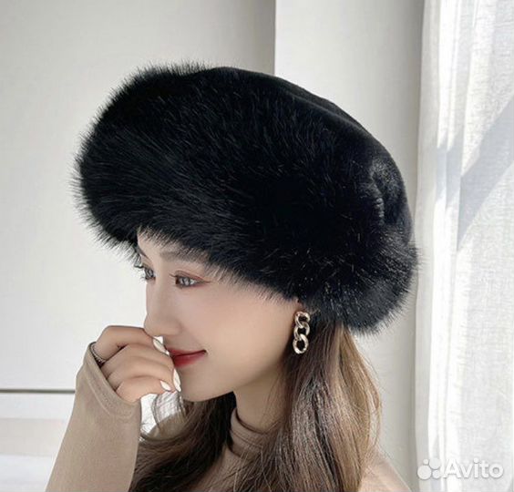 Новая женская меховая шапка