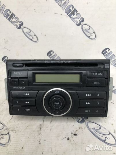 Штатная магнитола nissan tiida