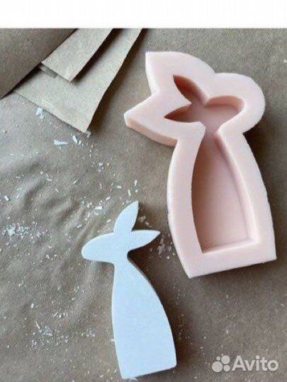 Силиконовая форма декор Заяц