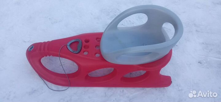 Санки детские двухместные KHW