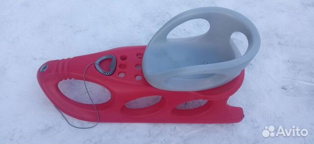 Санки детские двухместные KHW