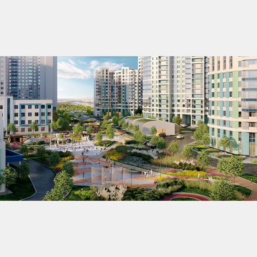 2-к. квартира, 68 м², 17/20 эт.