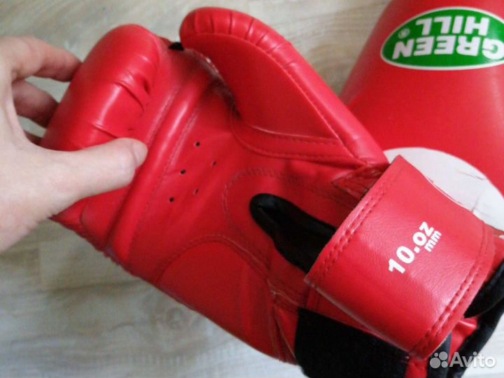 Перчатки боксерские green hill hamed