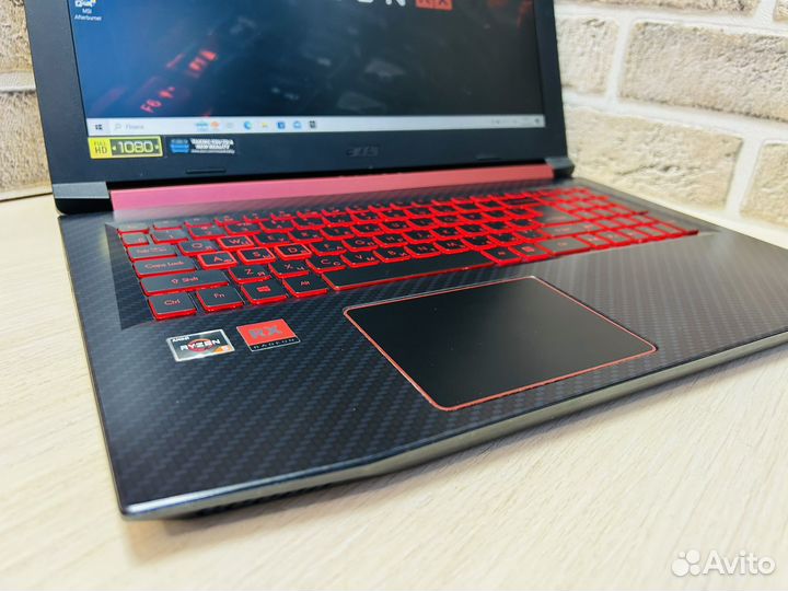 Игровой Acer Nitro 5 Ryzen 5/RX560 4GB/8/SSD+HDD