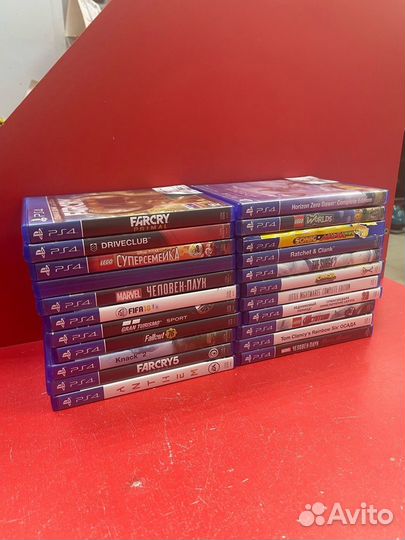 Диски на PS 4