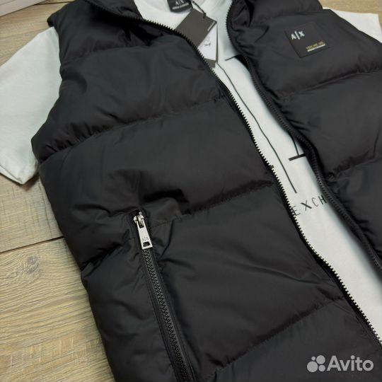 Жилетка Armani + футболка