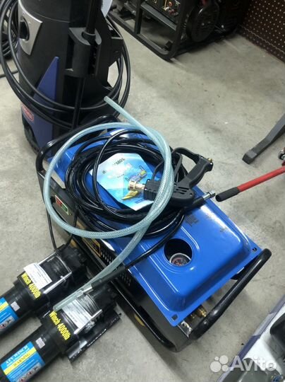 Мойка высокого давления синяя нм380