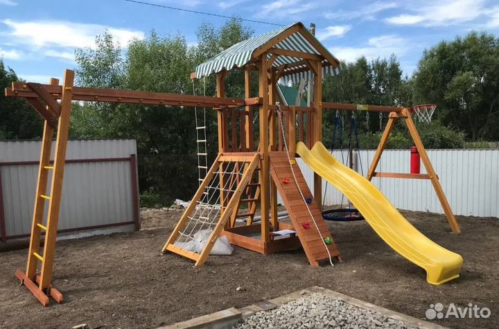 Сборка детских комплексов и площадок