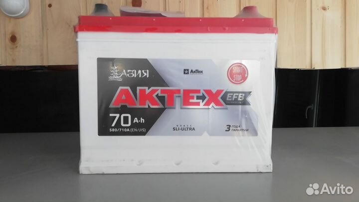 Аккумулятор Актех Азия 70 EFB