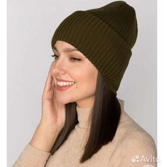 Балаклава вязаная, женская, зимняя