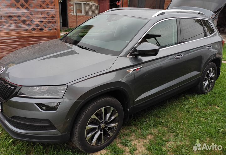 Накладка - эмблема для Шкода Кодиак, Карок, Камик