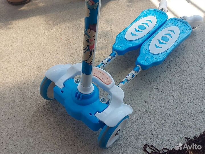 Самокат лягушка трансформер