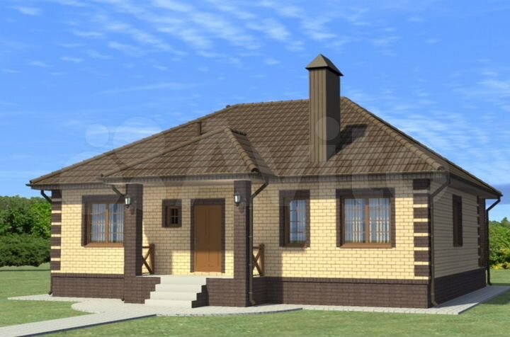 Дом 115 м² на участке 6 сот.