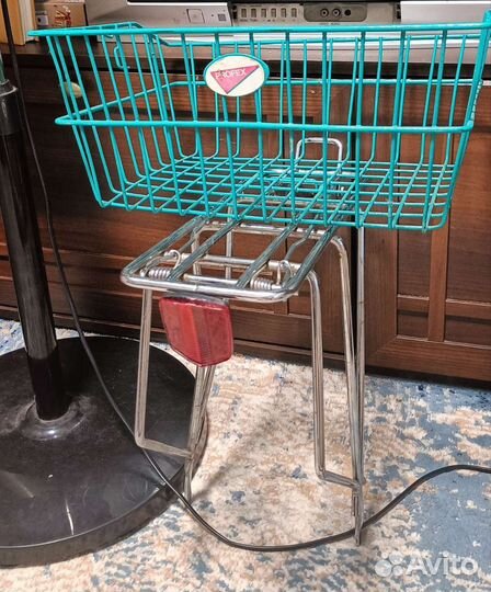 Корзина на багажник велосипеда