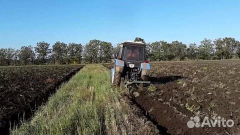 Вспашка полей, огородав