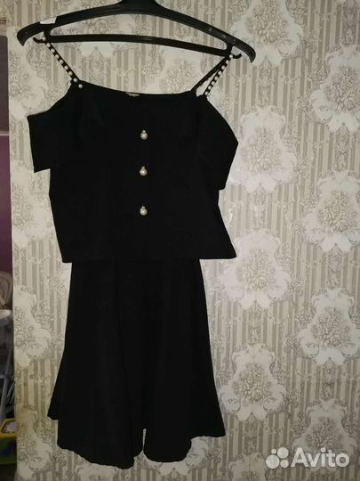 Платье чёрное