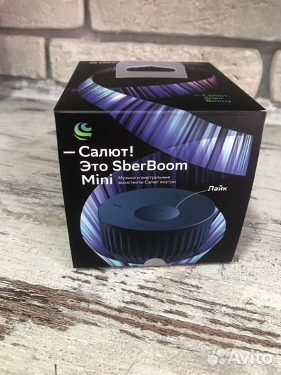 Умная колонка sberboom mini