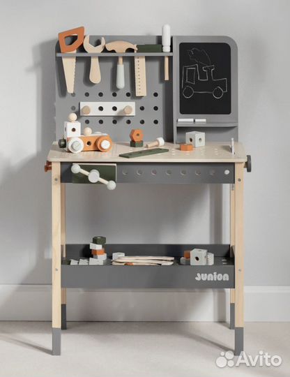 Верстак деревянный детский/ Новый