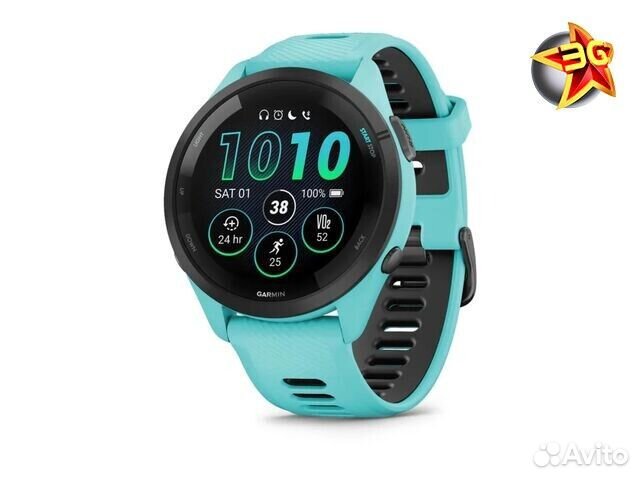Часы Garmin Forerunner 265 Aqua 010-02810-12