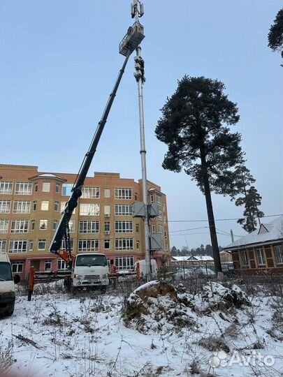 Аренда и услуги телескопической автовышки, 400 кг, 32 м