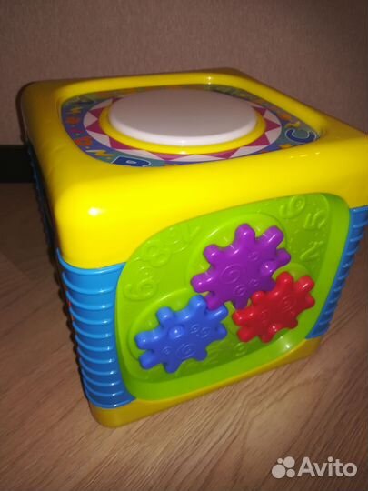 Развивающий музыкальный кубик baby GO
