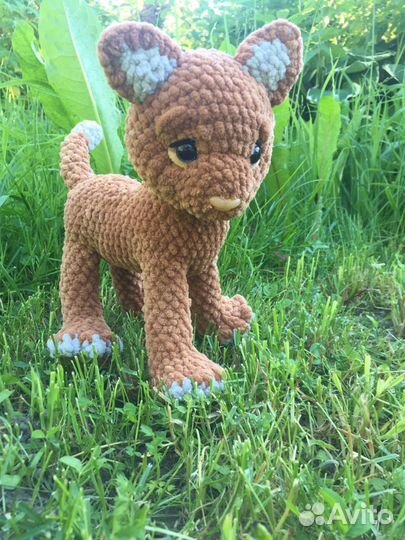 Мягкие игрушки киска