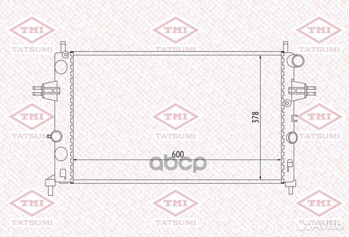 Радиатор охлаждения TGA1023 tatsumi